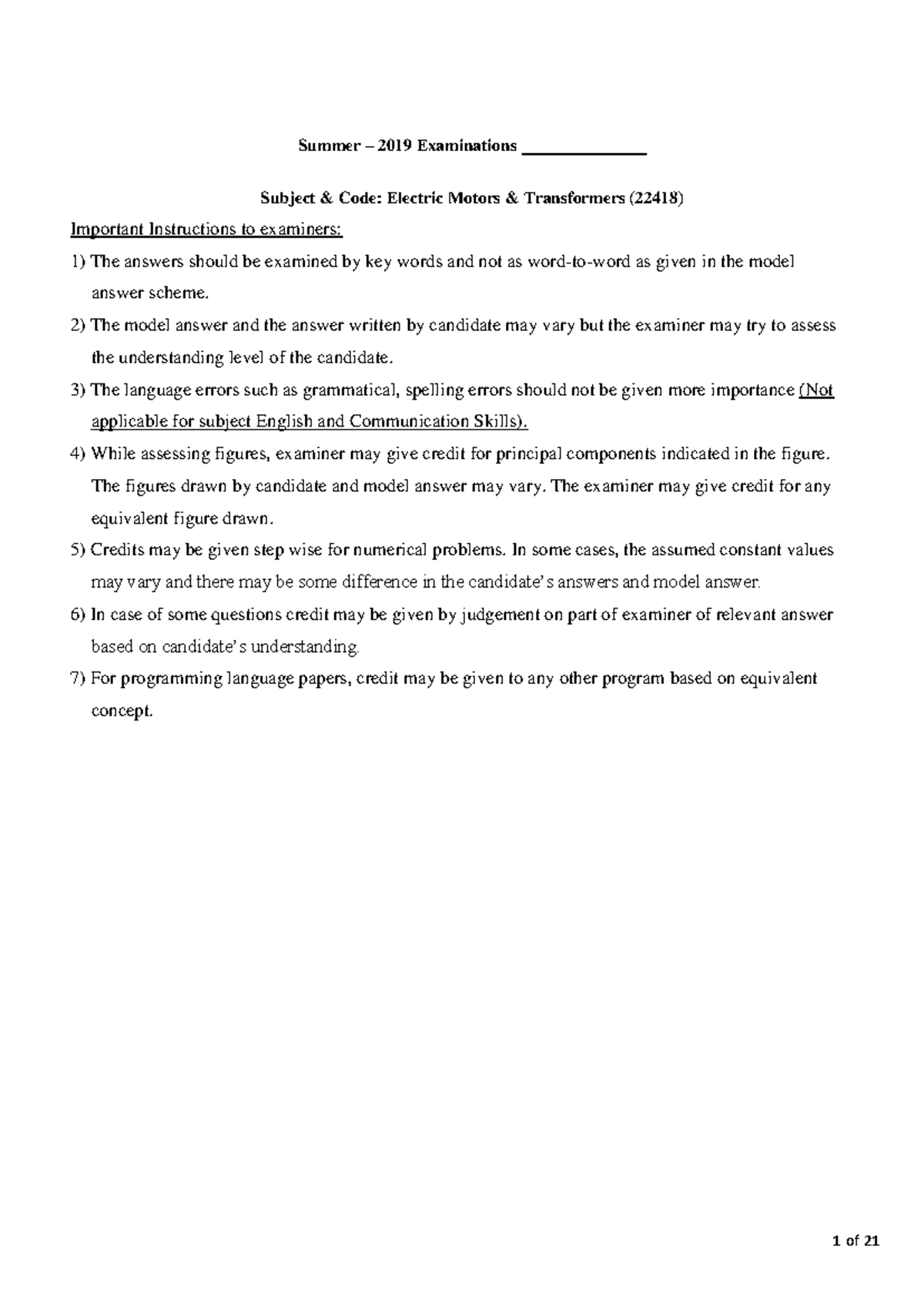 22418 2019-Summer-model-answer-paper[Msbte-study-resources] - Summer ...