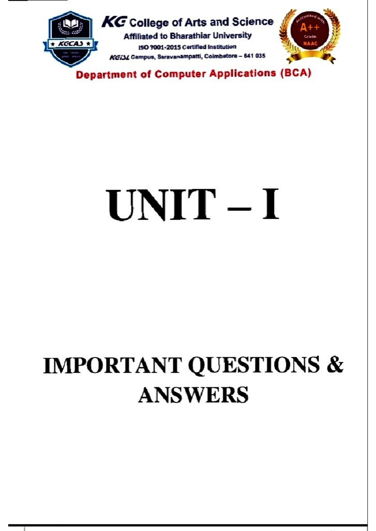 Visual Basics Unit 1 & 2 - Comprehensive Overview and Insights - Studocu