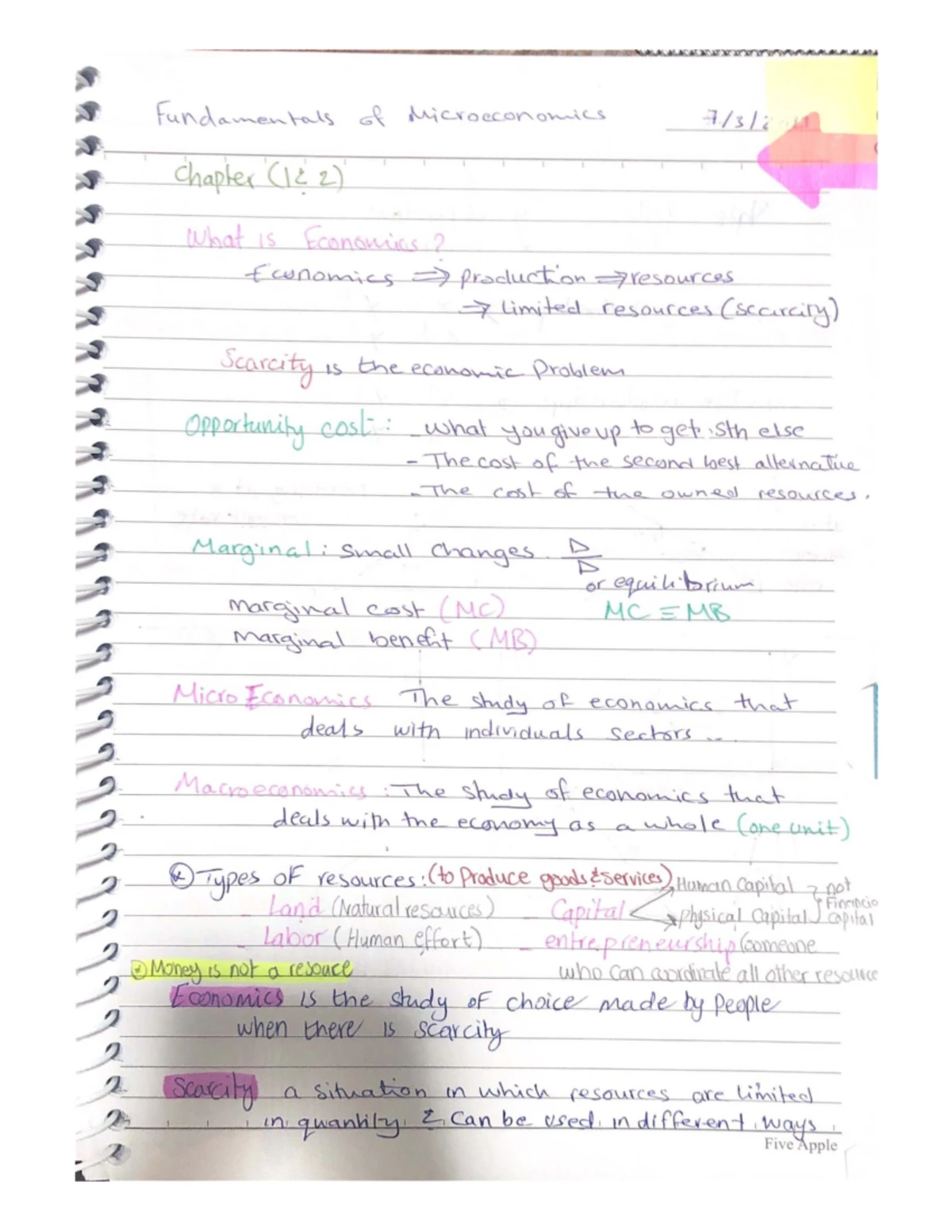 Ch 1 Accounting - ACC101 Summary of Key Concepts and Exercises - Studocu