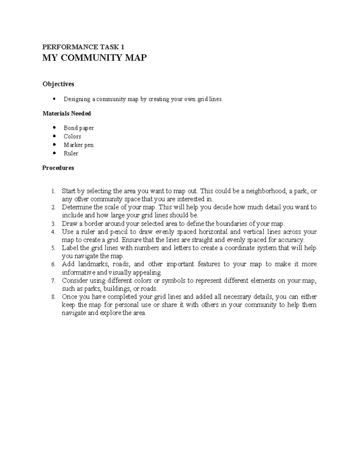 Analytic Rubrics for Explaining Poster - [Course Code] - Studocu