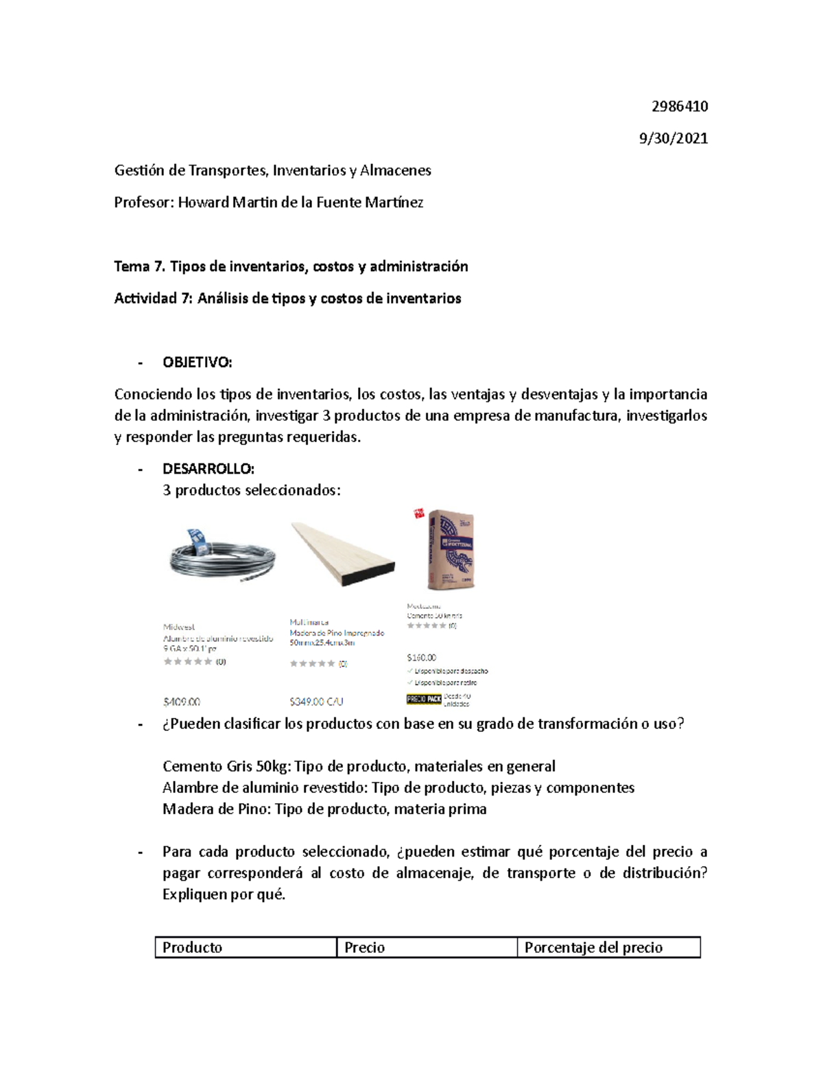 A77 - Actividad 7 Gestión de transportes inventarios y almacenes ...