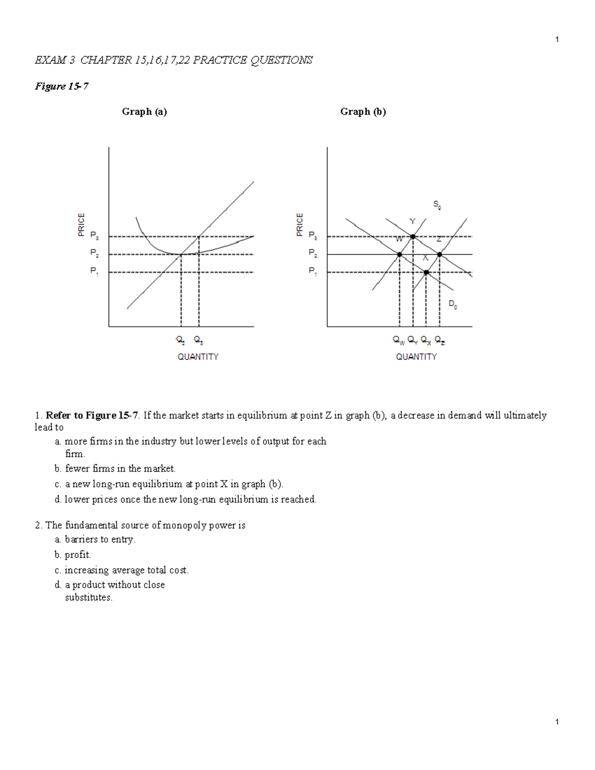 Exam 3 Practice Questions for Chapters 15, 16, 17, and 22 - Studocu