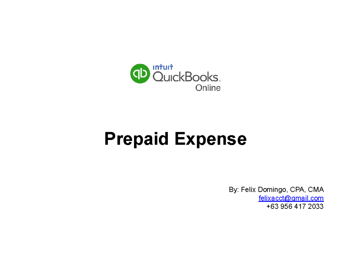 Prepaid Expenses: Understanding Adjustments & Recording Methods - Studocu