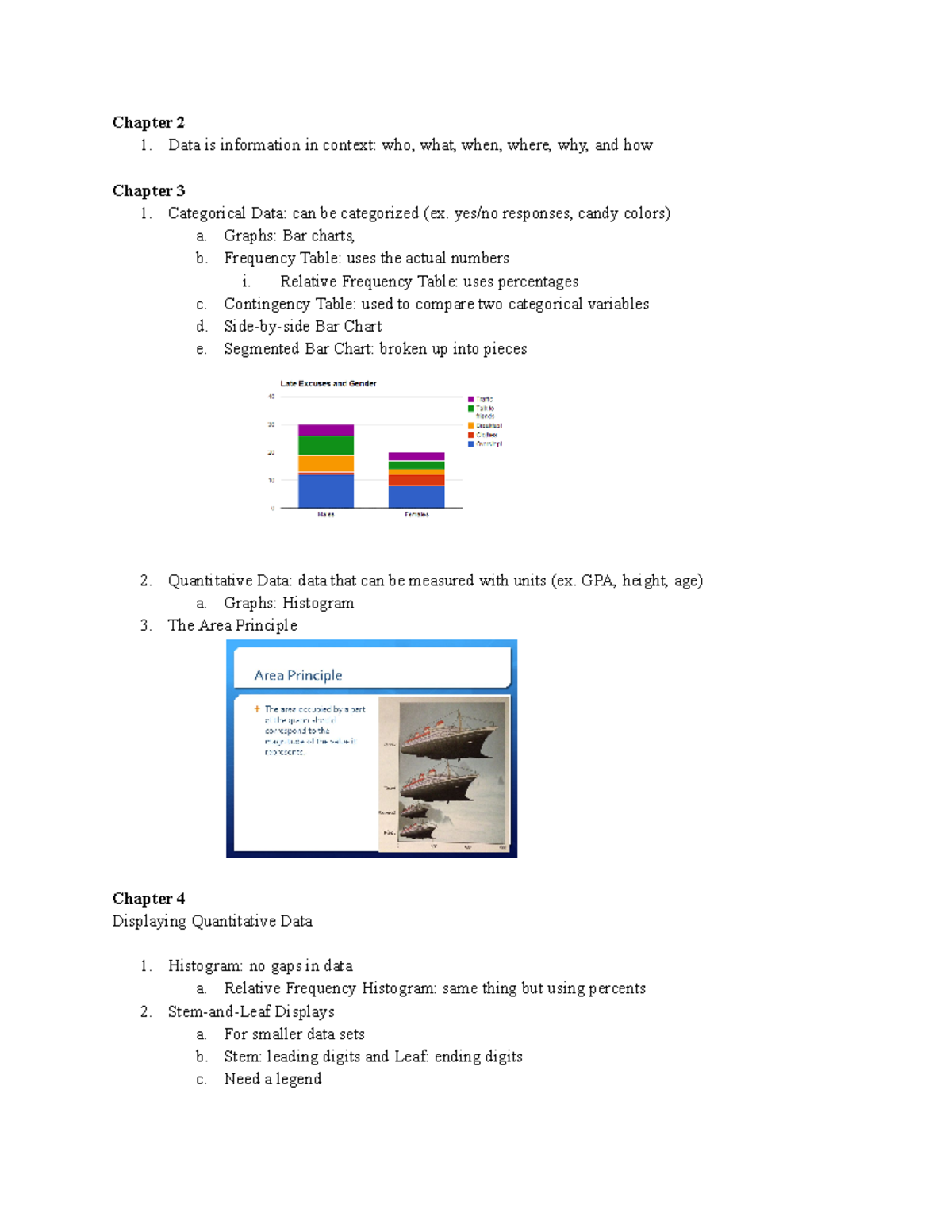 AP Stats (Final Exam) Comprehensive Study Guide with Key Concepts - Studocu