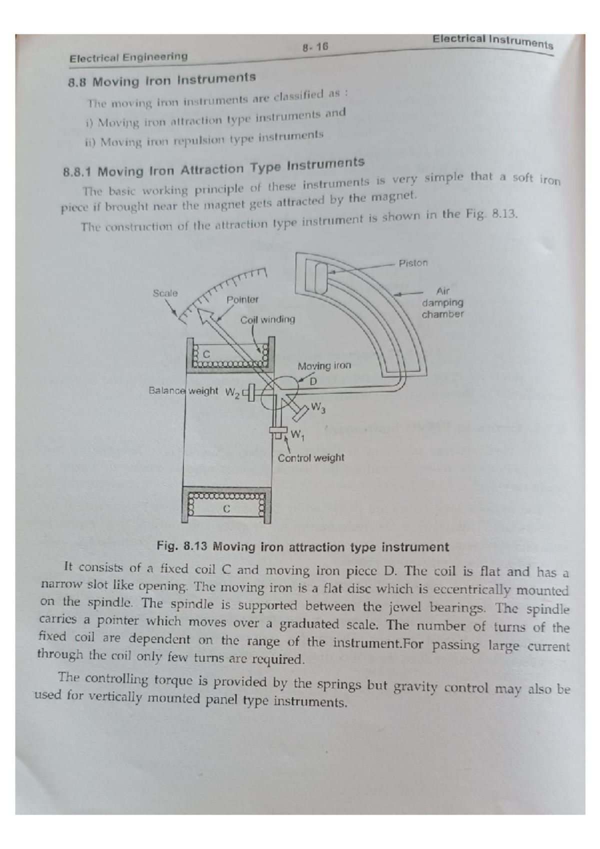 MI - Mecha - 16 Electrical Instruments Electrical Engineering 8 Moving ...