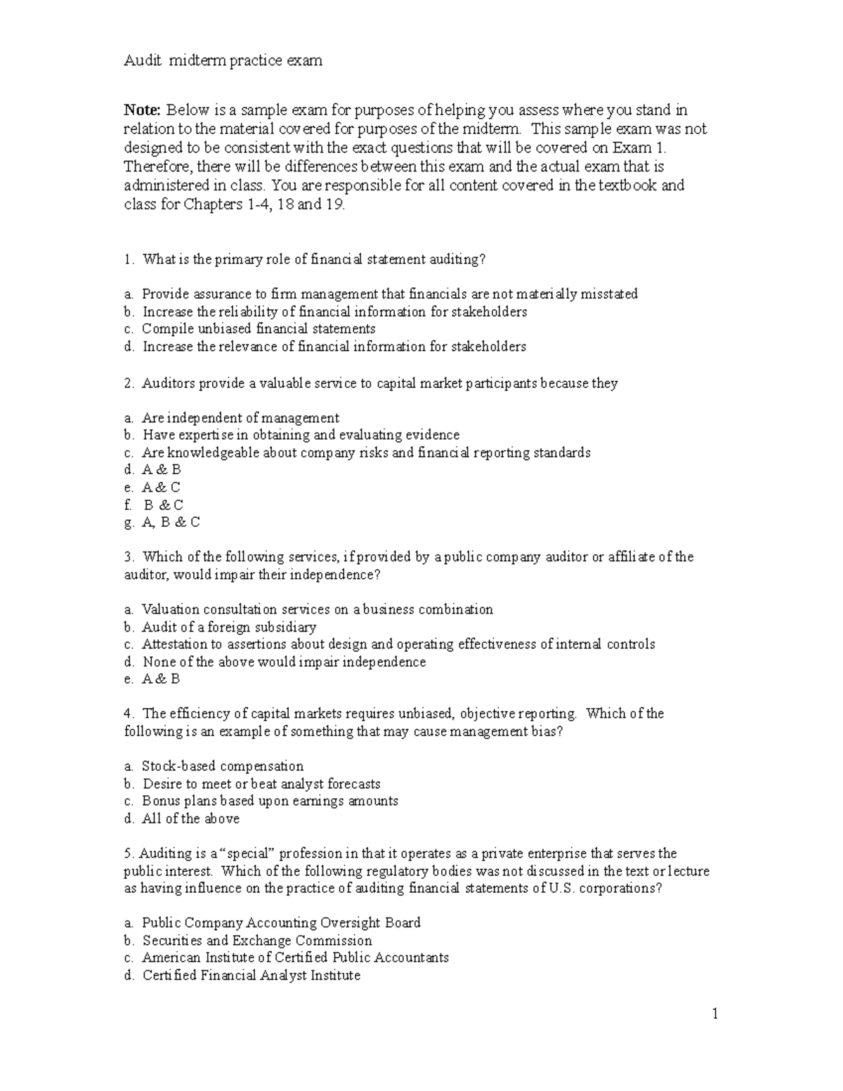 Audit practice exam 1 - 2022 - Deprecated API usage: The SVG back-end ...