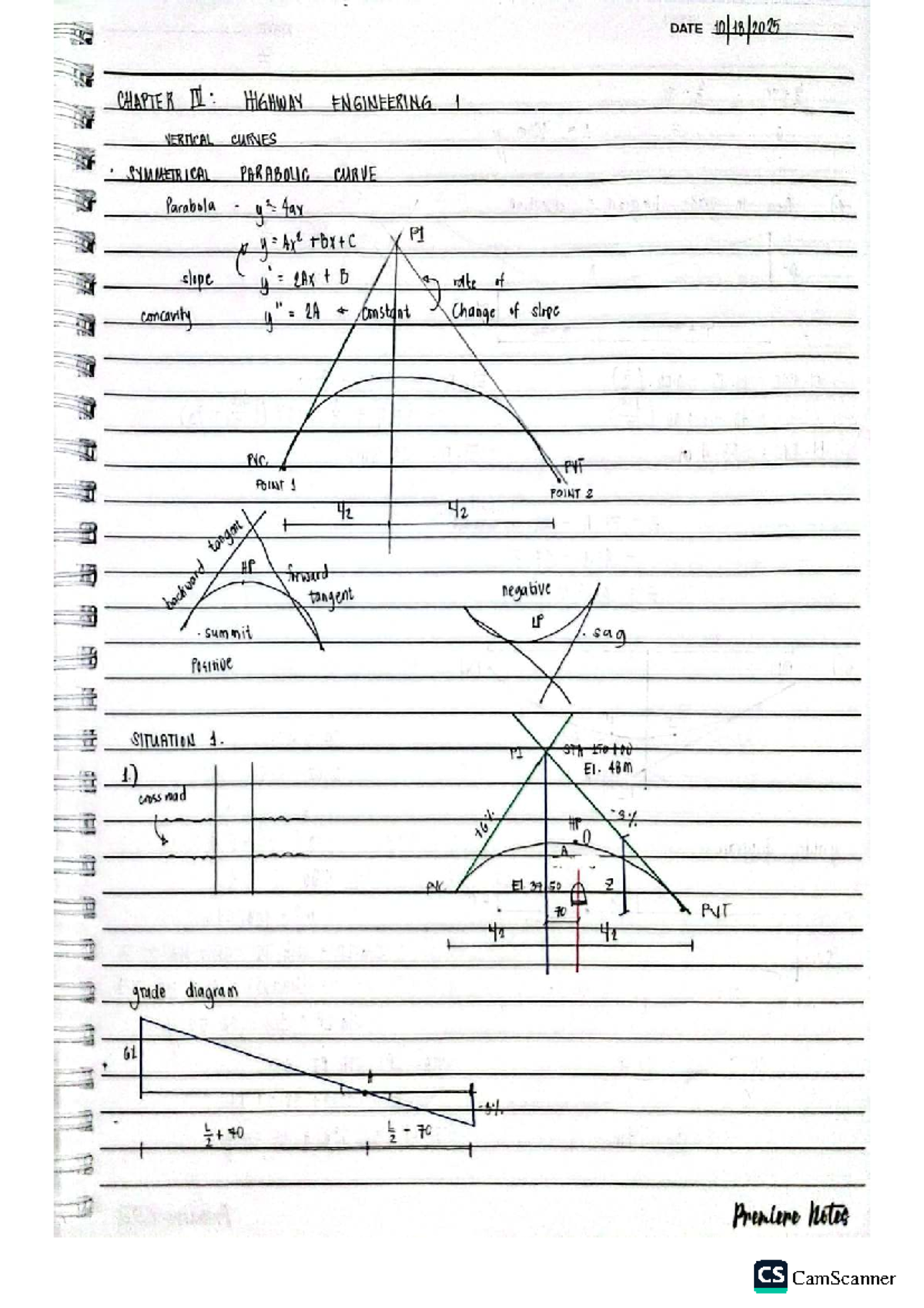 Highway Engineering II: Vertical Curves and Pavement Design Notes - Studocu