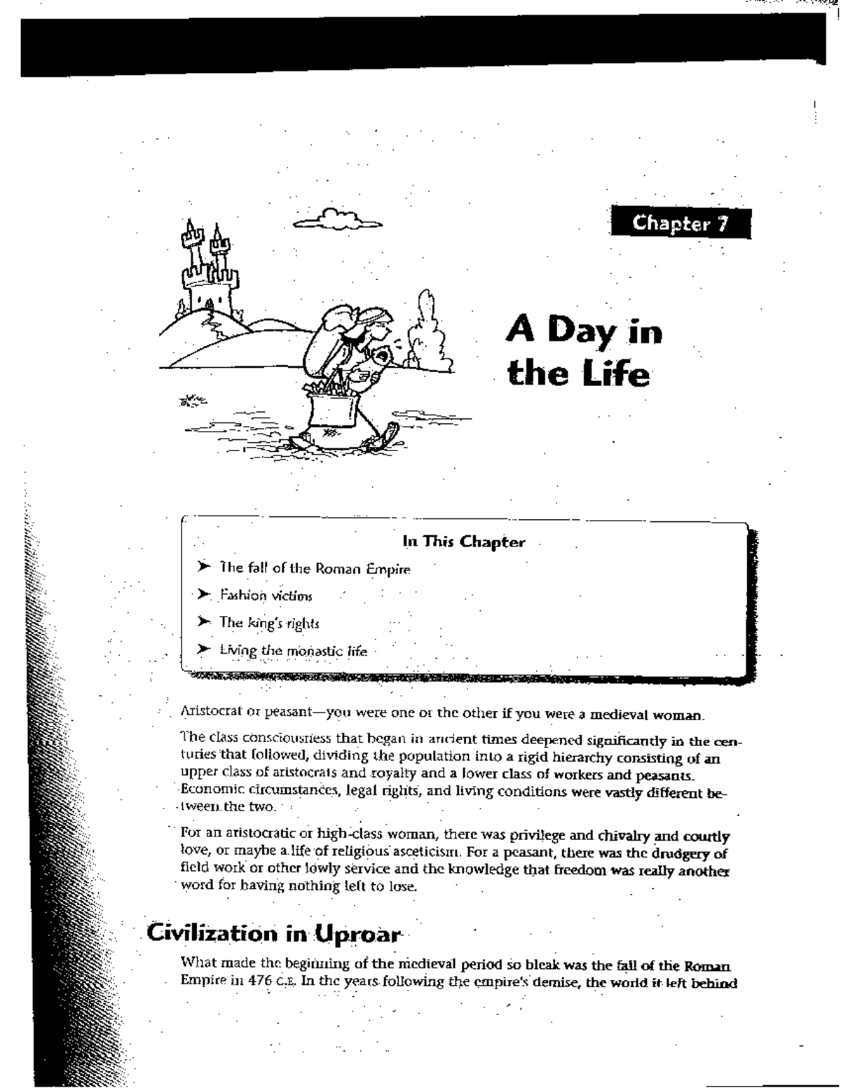 Chapter 7: A Day in the Life - The Fall of the Roman Empire and ...