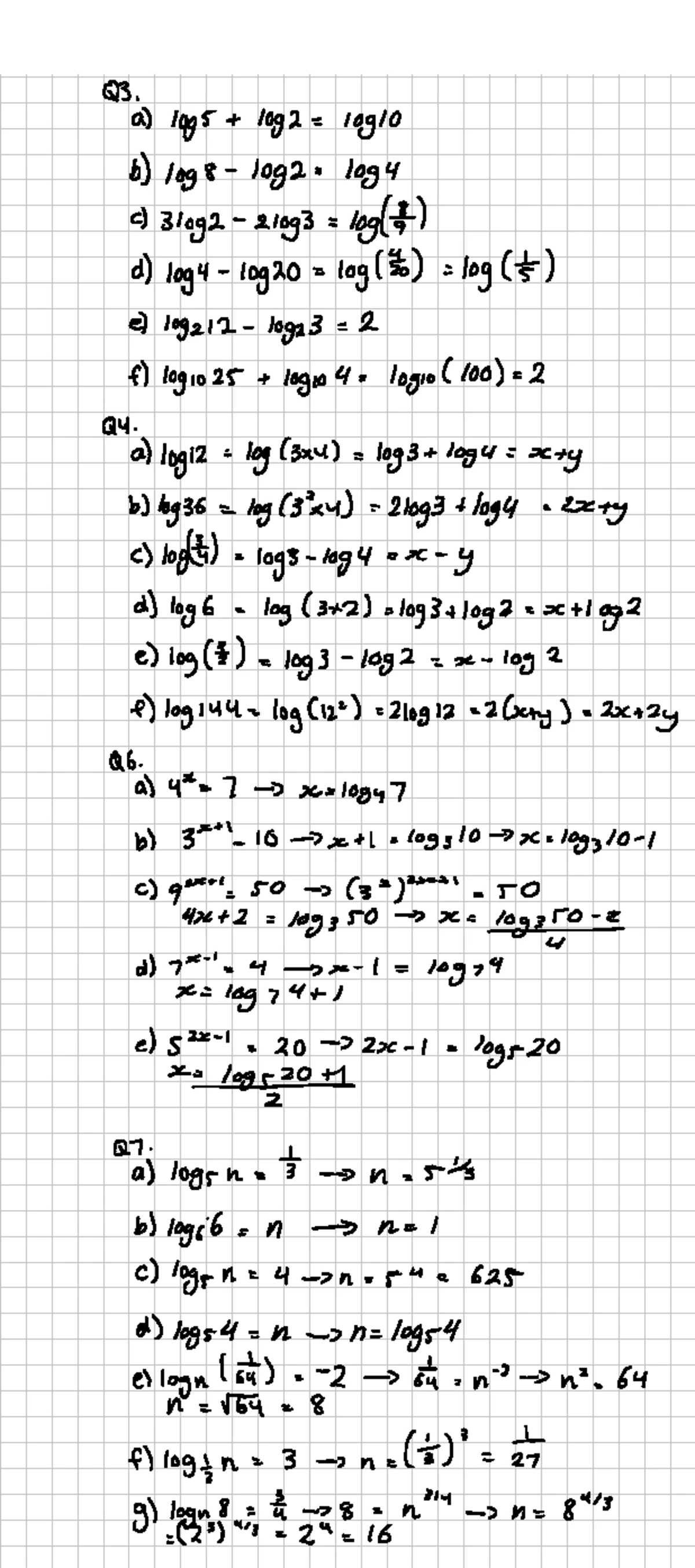Math Submission Wk 7: Problem Set & Solutions for Q2-Q6 - Studocu
