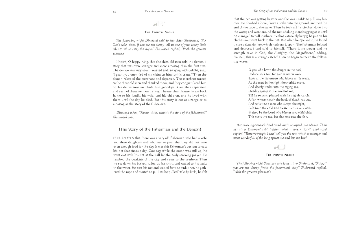 The Arabian Nights: The Tale of the Fisherman and the Enchanted King ...