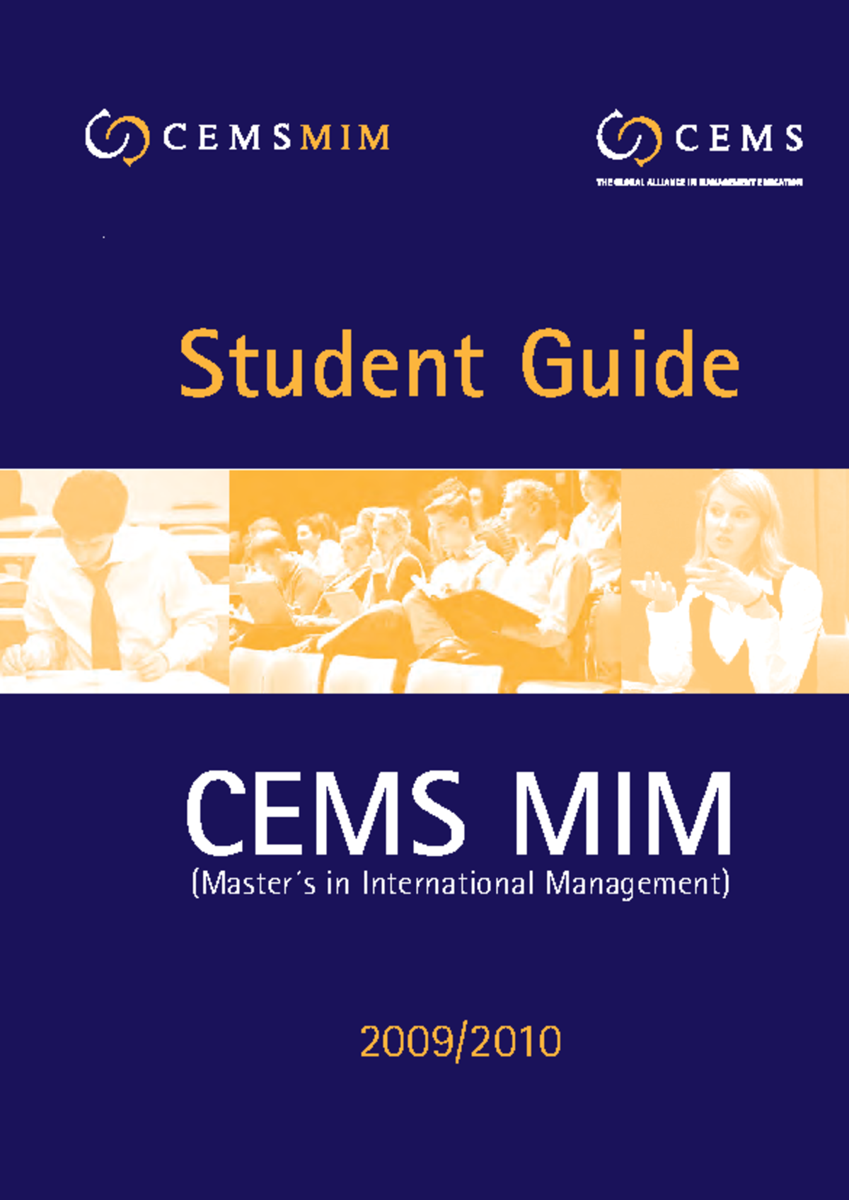 CEMS MIM 2009/ Student Guide: Essential Information & Resources ...