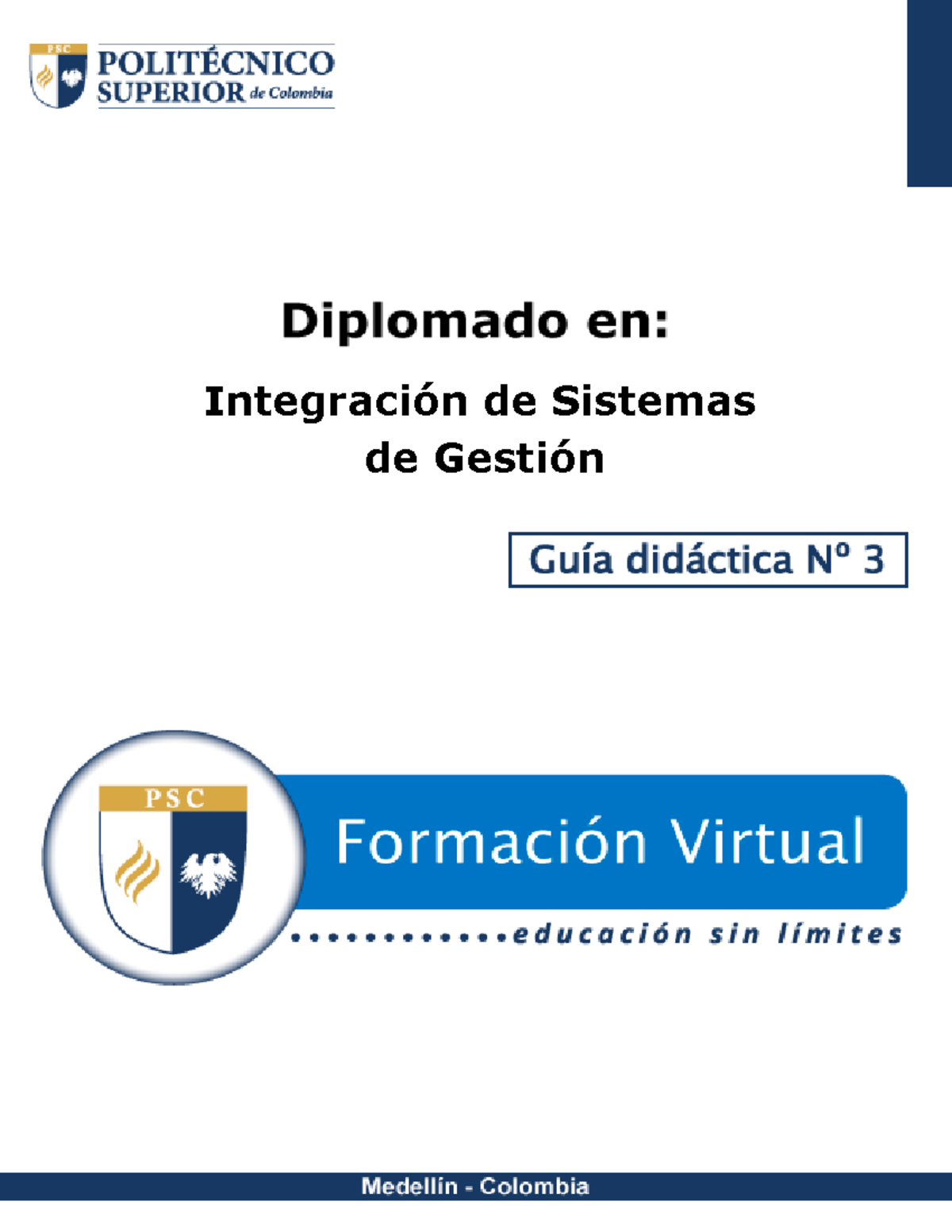 Guia Didactica 3 - GSI - Normas de gestión ISO - Integración de ...