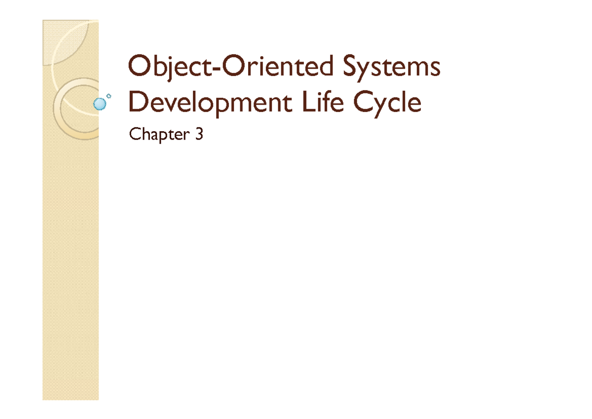 Object oriented systems development life cycleppt 140413235536 phpapp ...