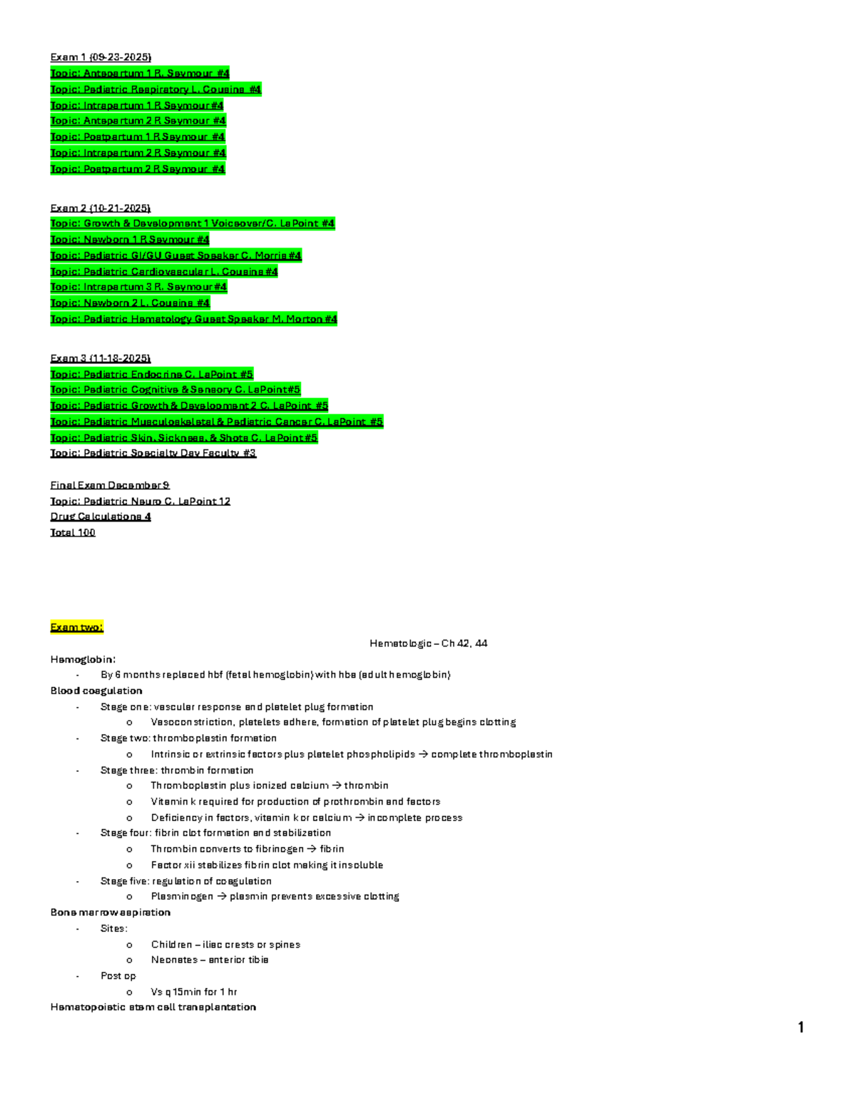 Pedi 202 Exam 2 Study Guide: Key Topics & Concepts - Studocu