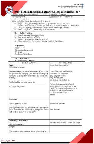 Lesson 1: Our School - 51Talk Class Overview and Activities - Studocu