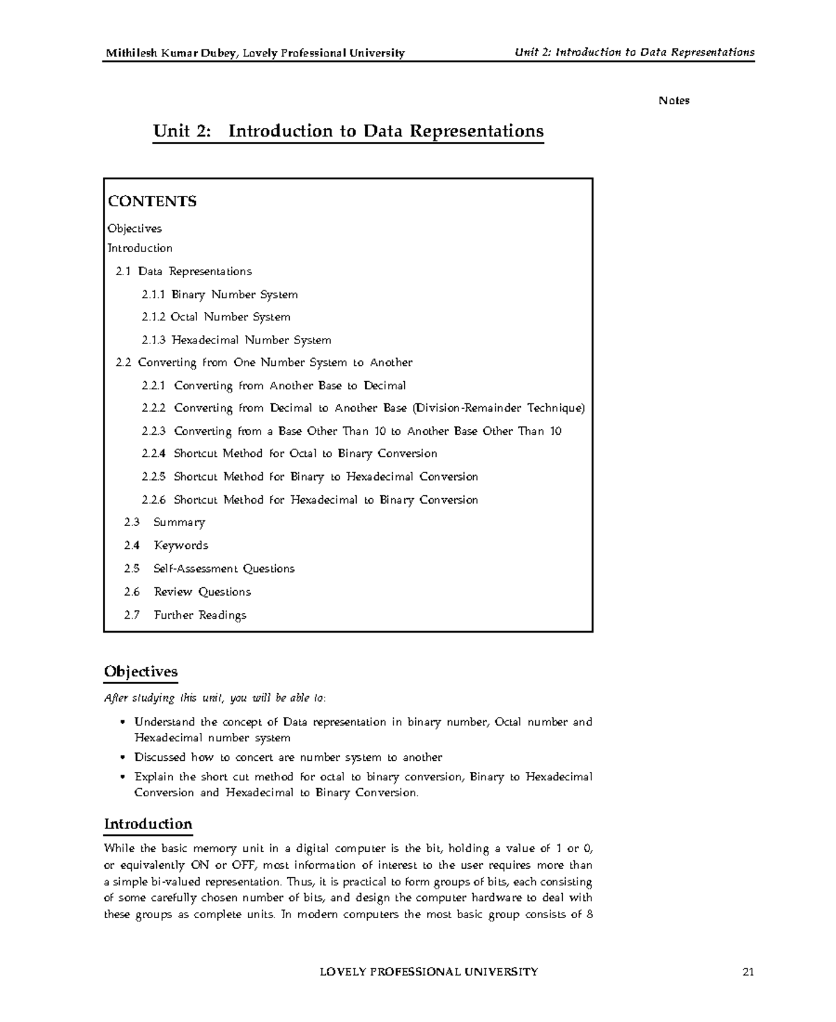 Basic Computer Skills: Chapter 2 - Understanding Data Representation ...