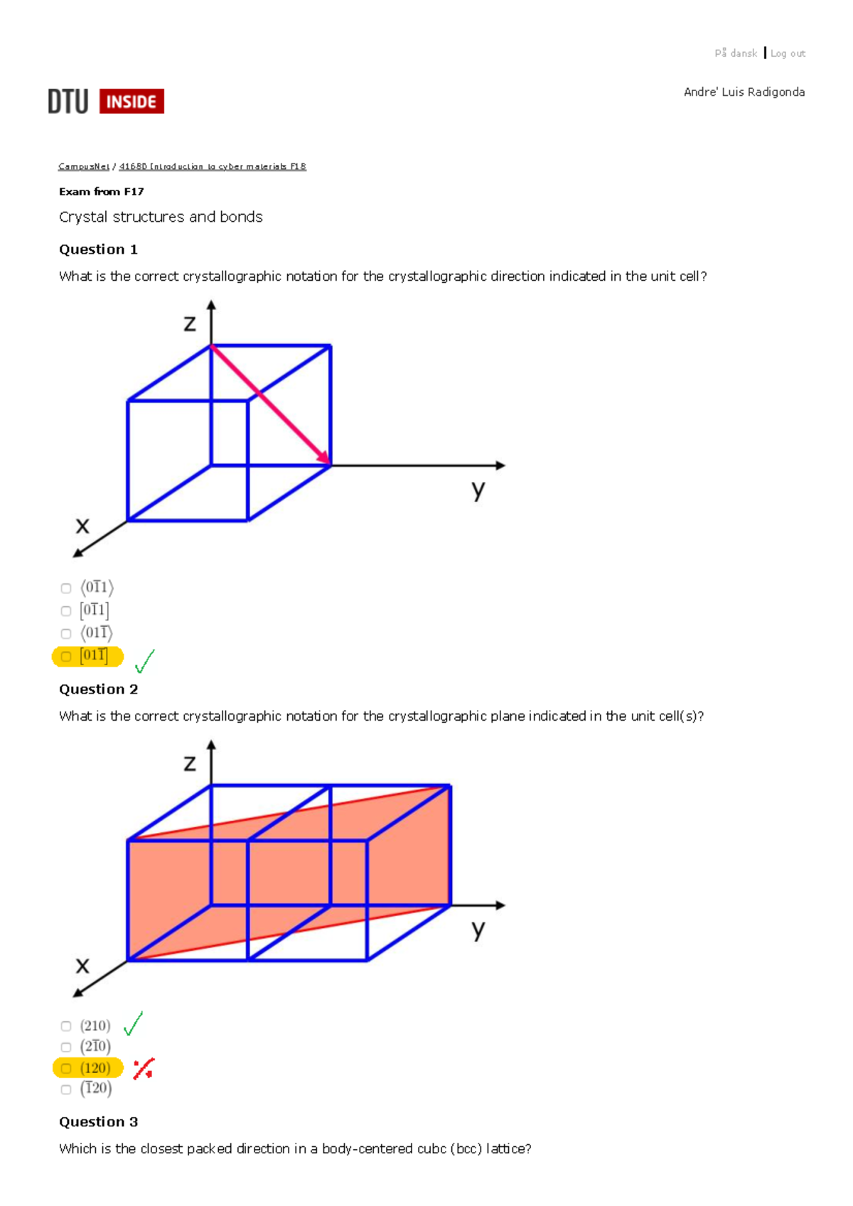 F18 Introduction to Cyber Materials Exam Answers & Notes - Document Preview