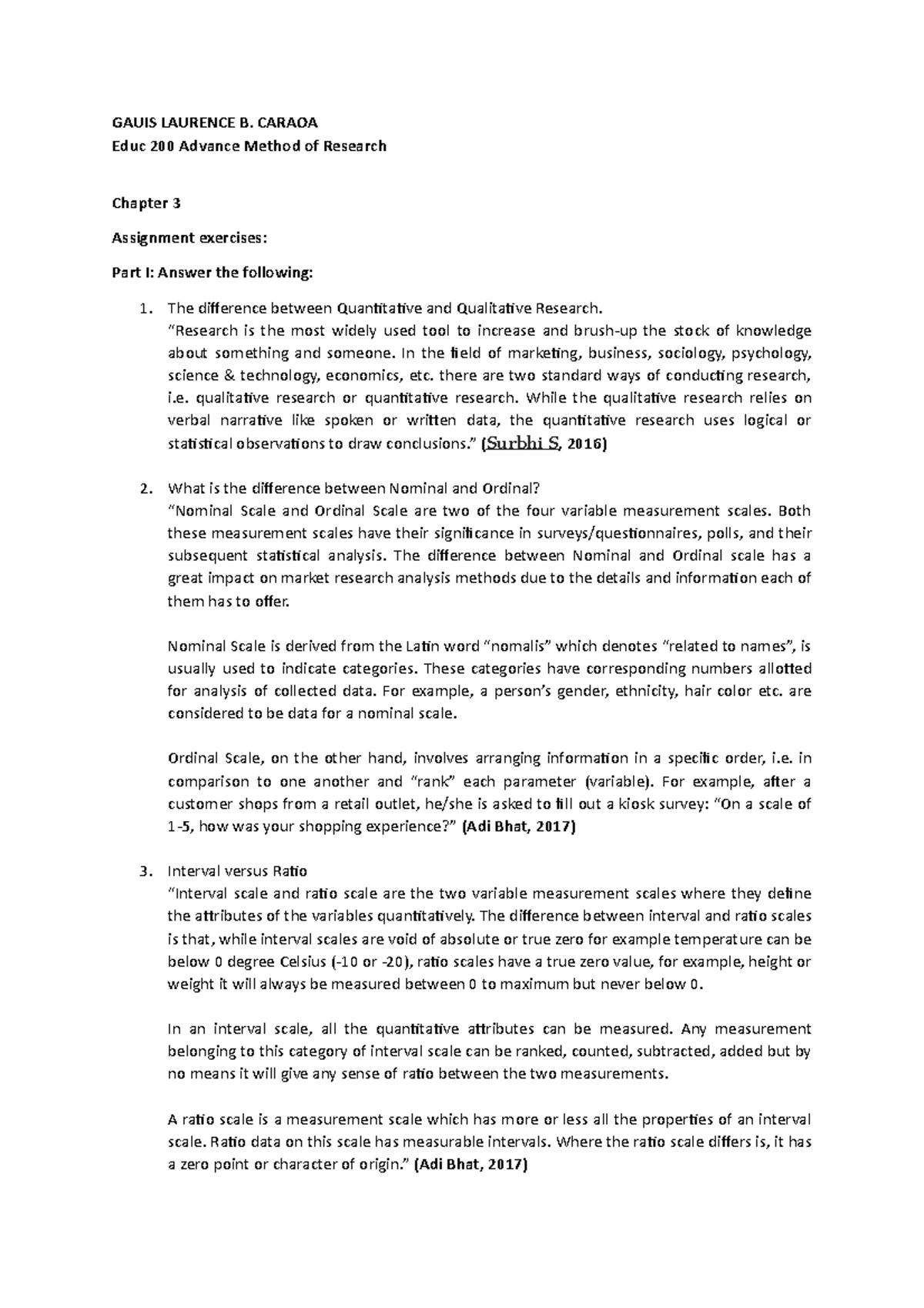 EAPP Q1W4: Understanding and Crafting Thesis Statements - Studocu