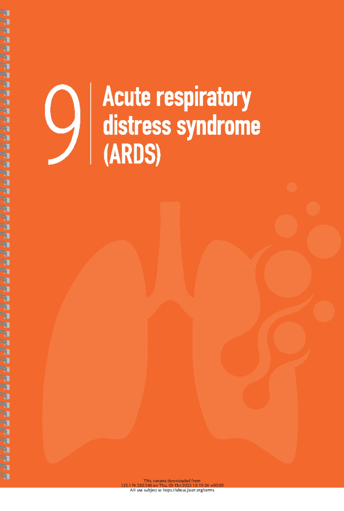 Case Study: Acute Respiratory Distress Syndrome (ARDS) Analysis - Studocu