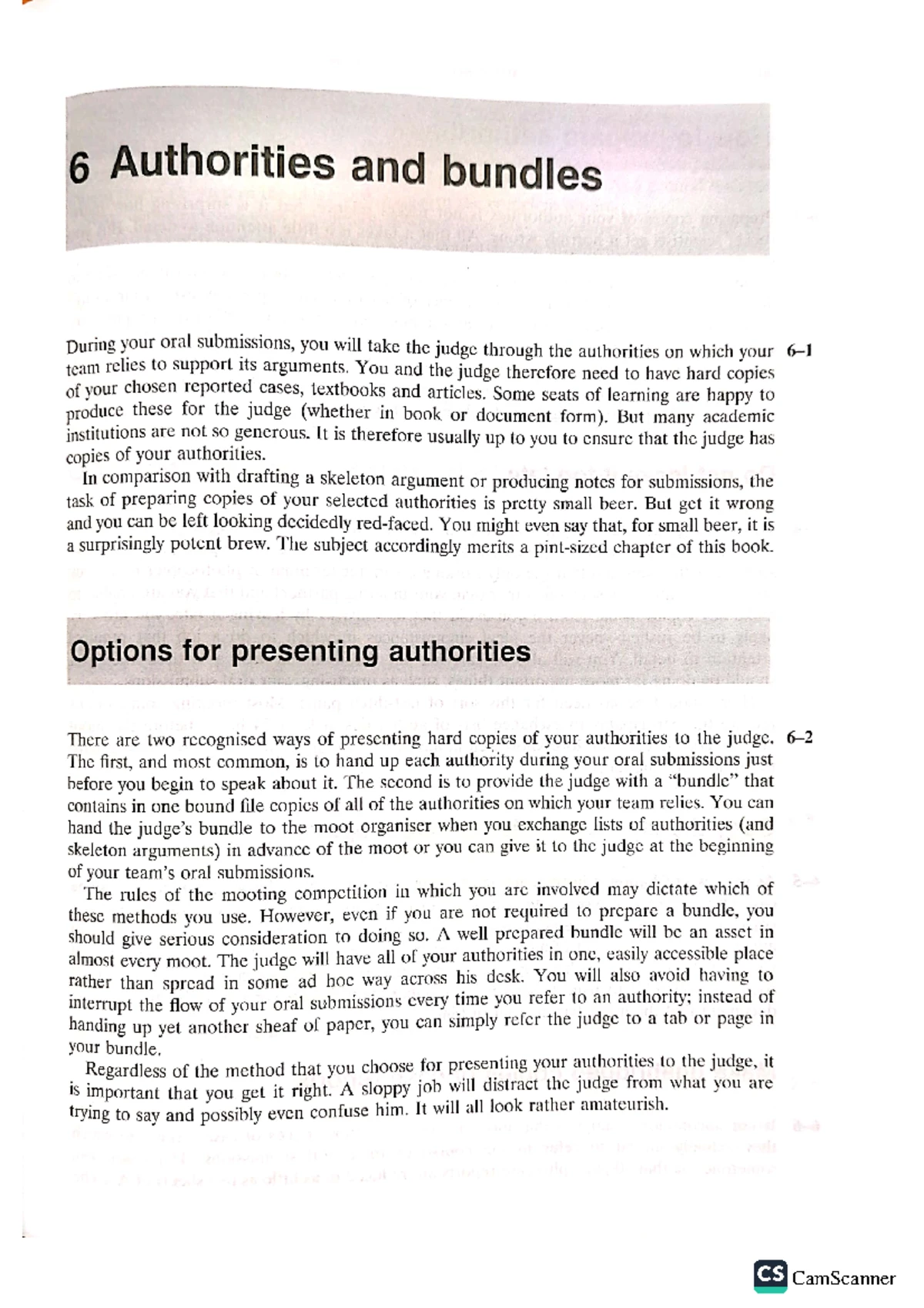 Mooting and Advocacy Skills: Drafting Skeleton Arguments - Chap 4 - Studocu