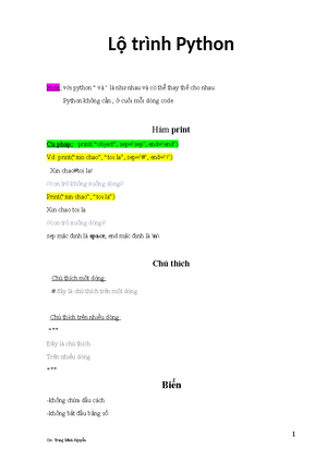1 Python co ban Vietnamese version - helloworld print 'Hello world ...