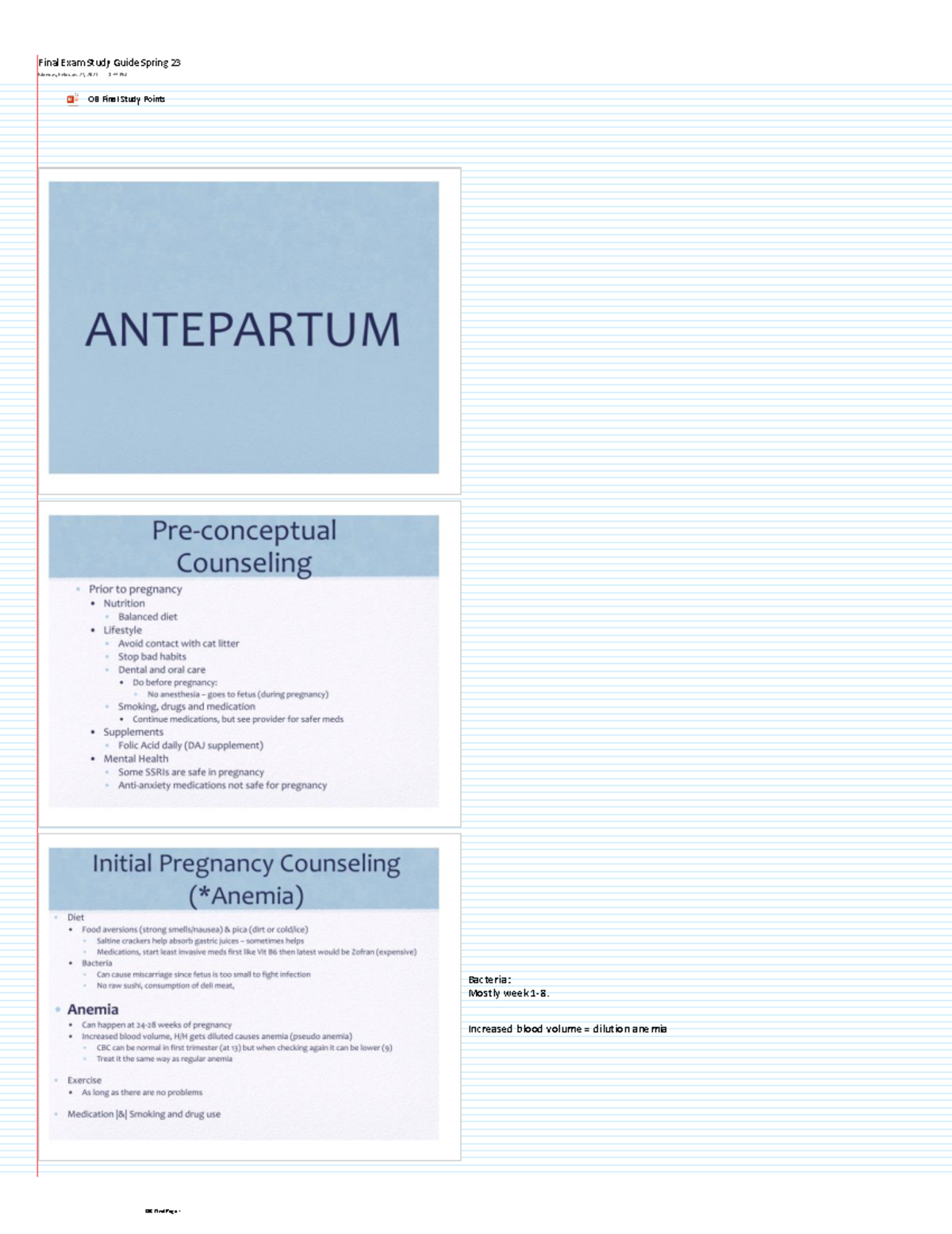 Final Exam Study Guide for OB (Spring 23) Essentials - Studocu