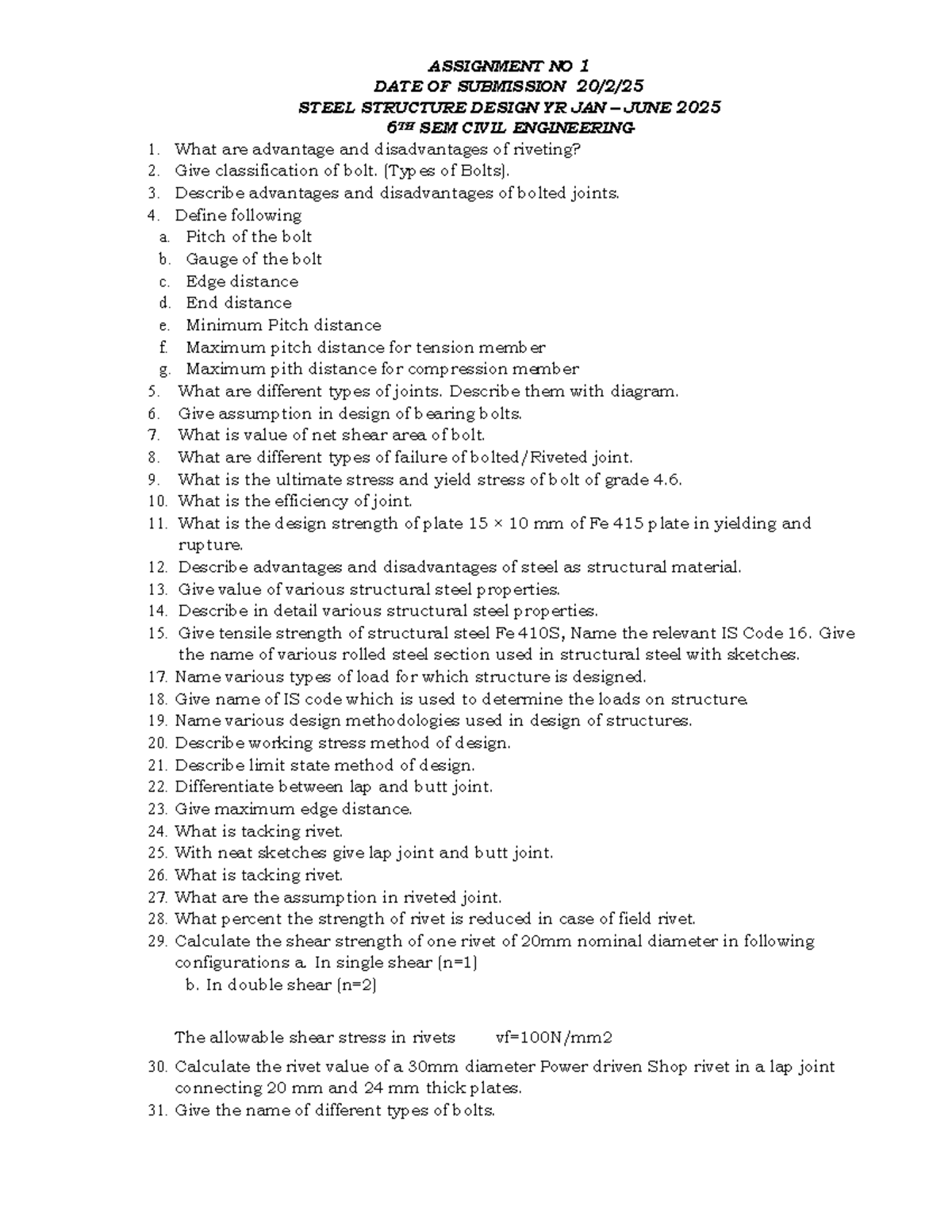Steel Structure Design Assignment 1-25: Advantages, Types & Methods ...