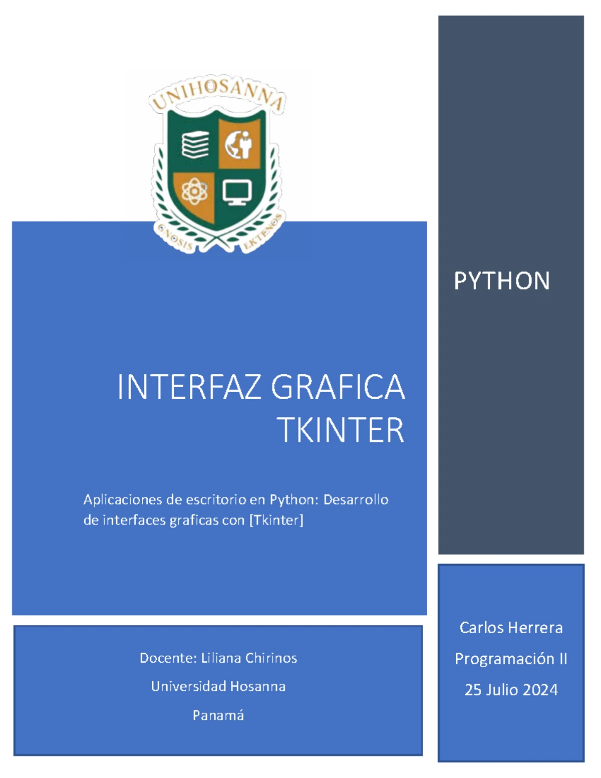 Interfaz grafica tkinter - interfaz grafica tkinter Aplicaciones de ...