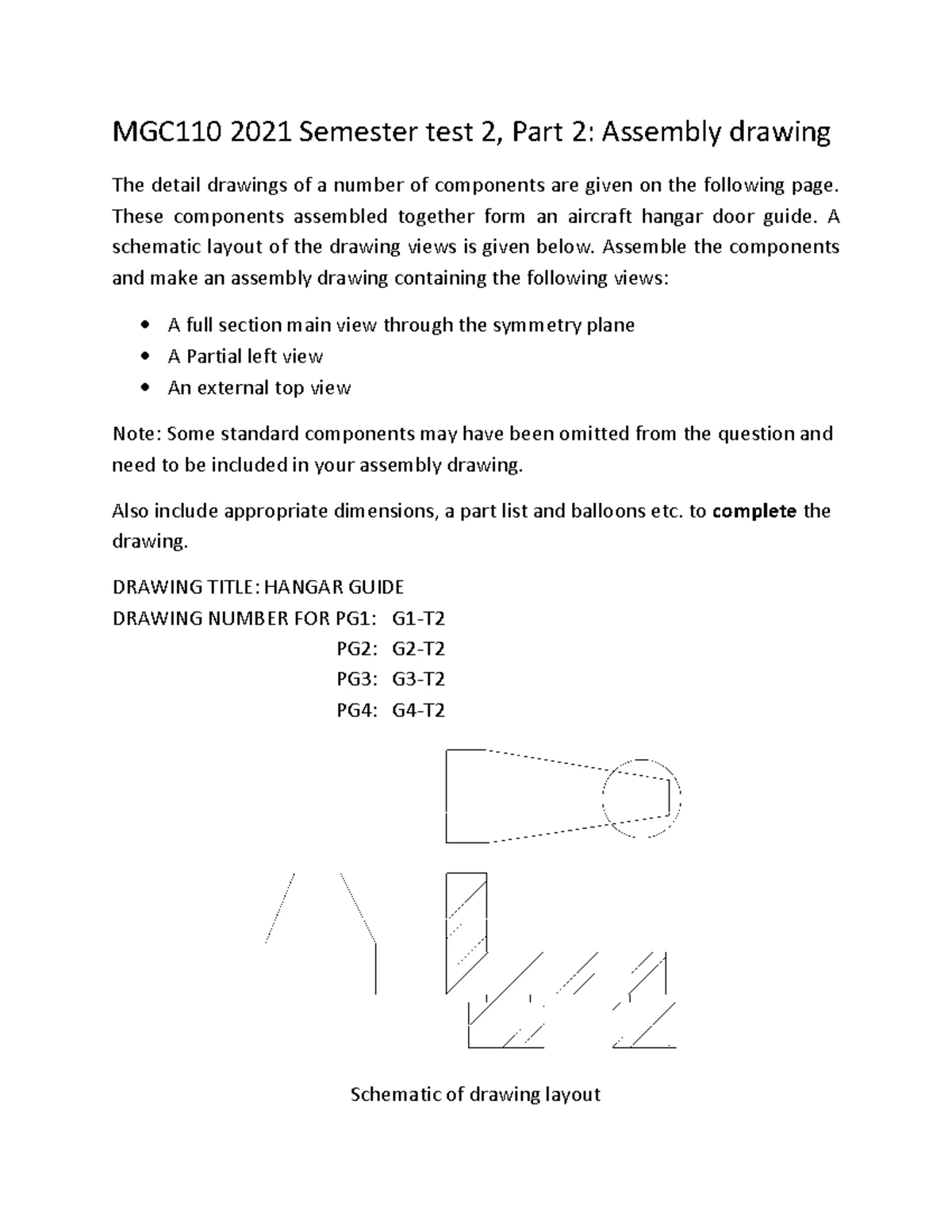 MGC110 Final Assignment: SolidWorks Guidelines and Submission Info ...
