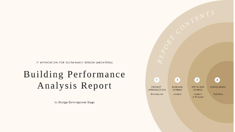 Building Performance Analysis Report (ARC62004) for Amrata Boutique ...