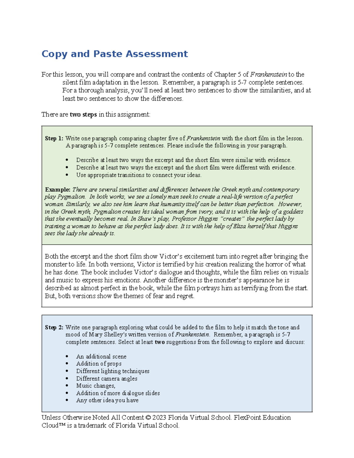 05 02 copy and paste assessment finished - Copy and Paste Assessment ...