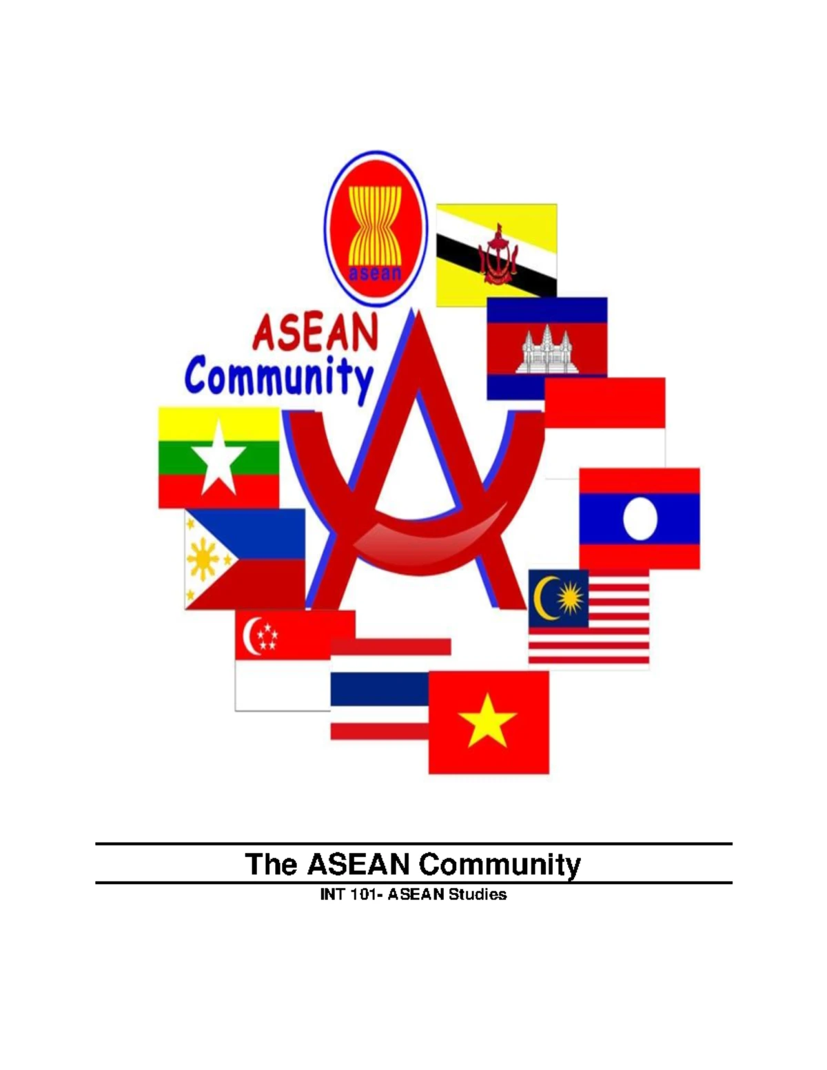 INT ASEAN Studies I: Overview of ASEAN External Relations Module 5 ...
