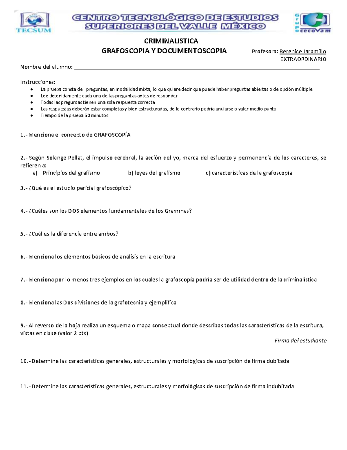 Extraordinario Grafoscopia Y Documentoscopia - CRIMINALISTICA ...