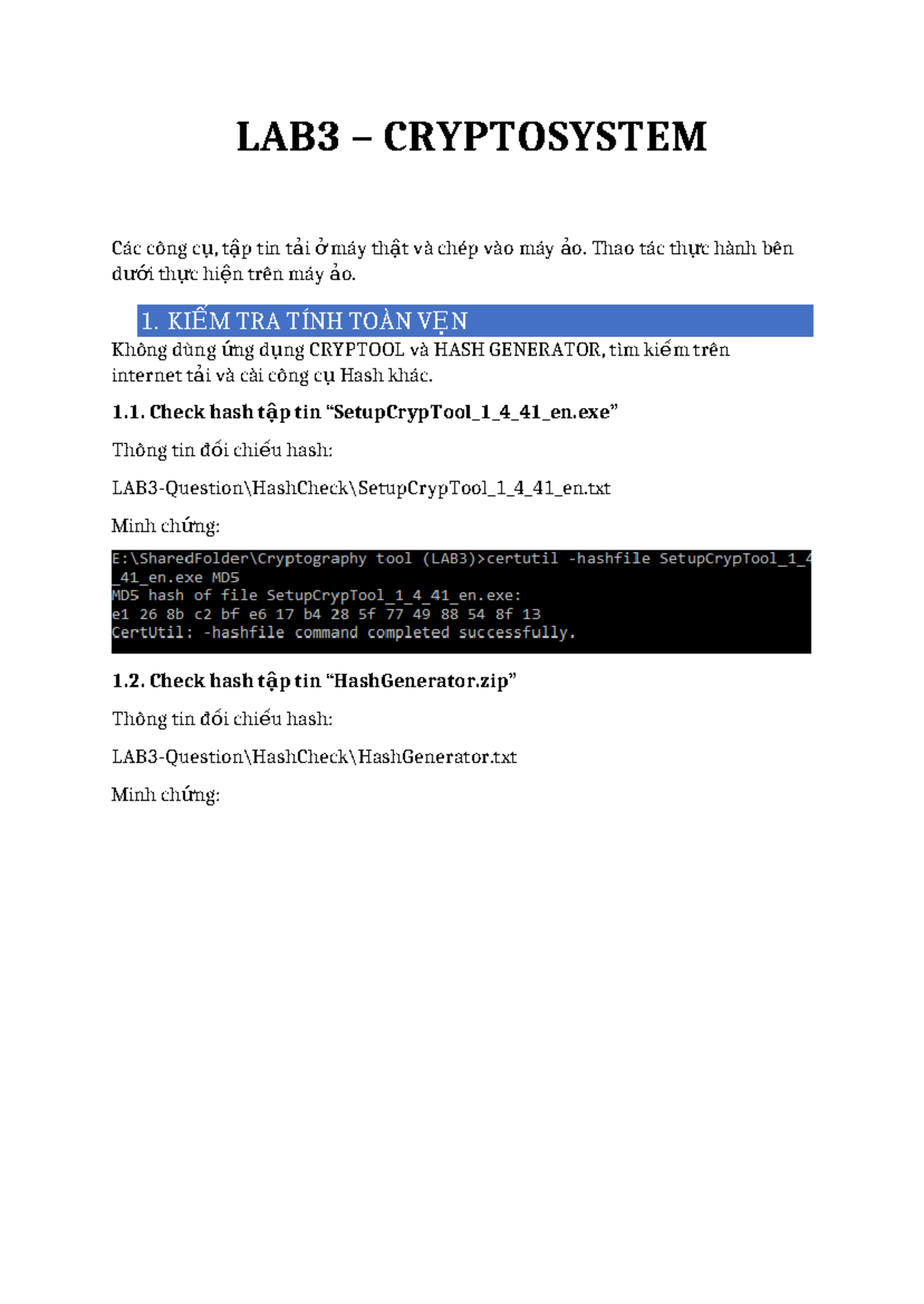 2124801030064-Tong Duy Tuan-LAB3 Cryptosystem - LAB 3 – CRYPTOSYSTEM ...