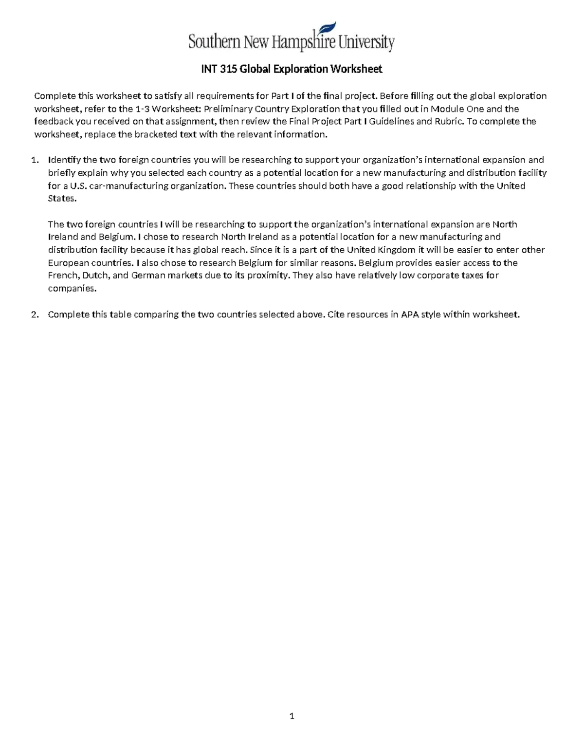 INT 315 Case Study: Analyzing HRM Strategies in MNCs and Ethics - Studocu