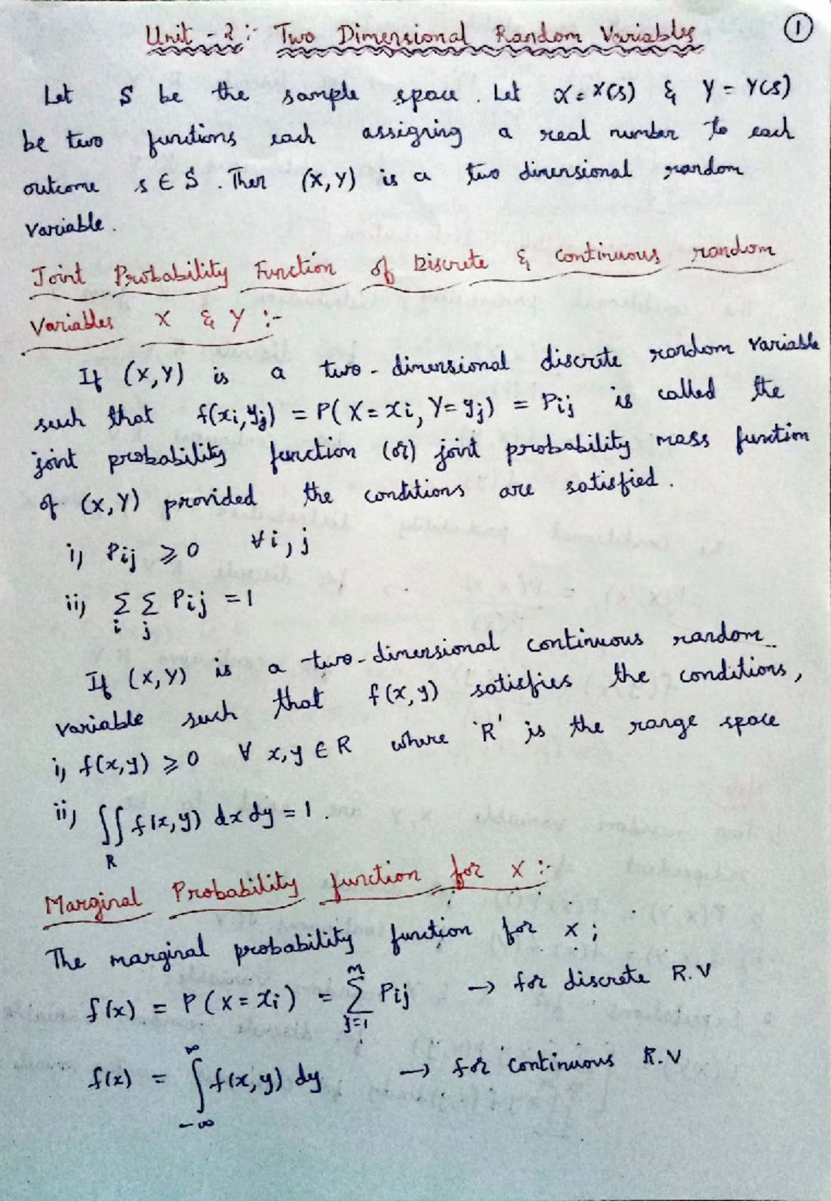 Unit 3 Notes for MA4151: Key Concepts and Formulas - Studocu