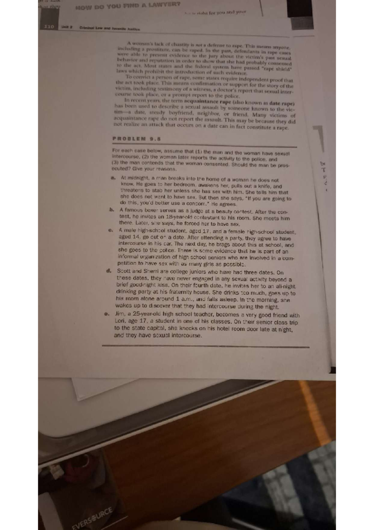 Final Exam Review Notes for Unit 2 Criminal Law & Justice - Studocu