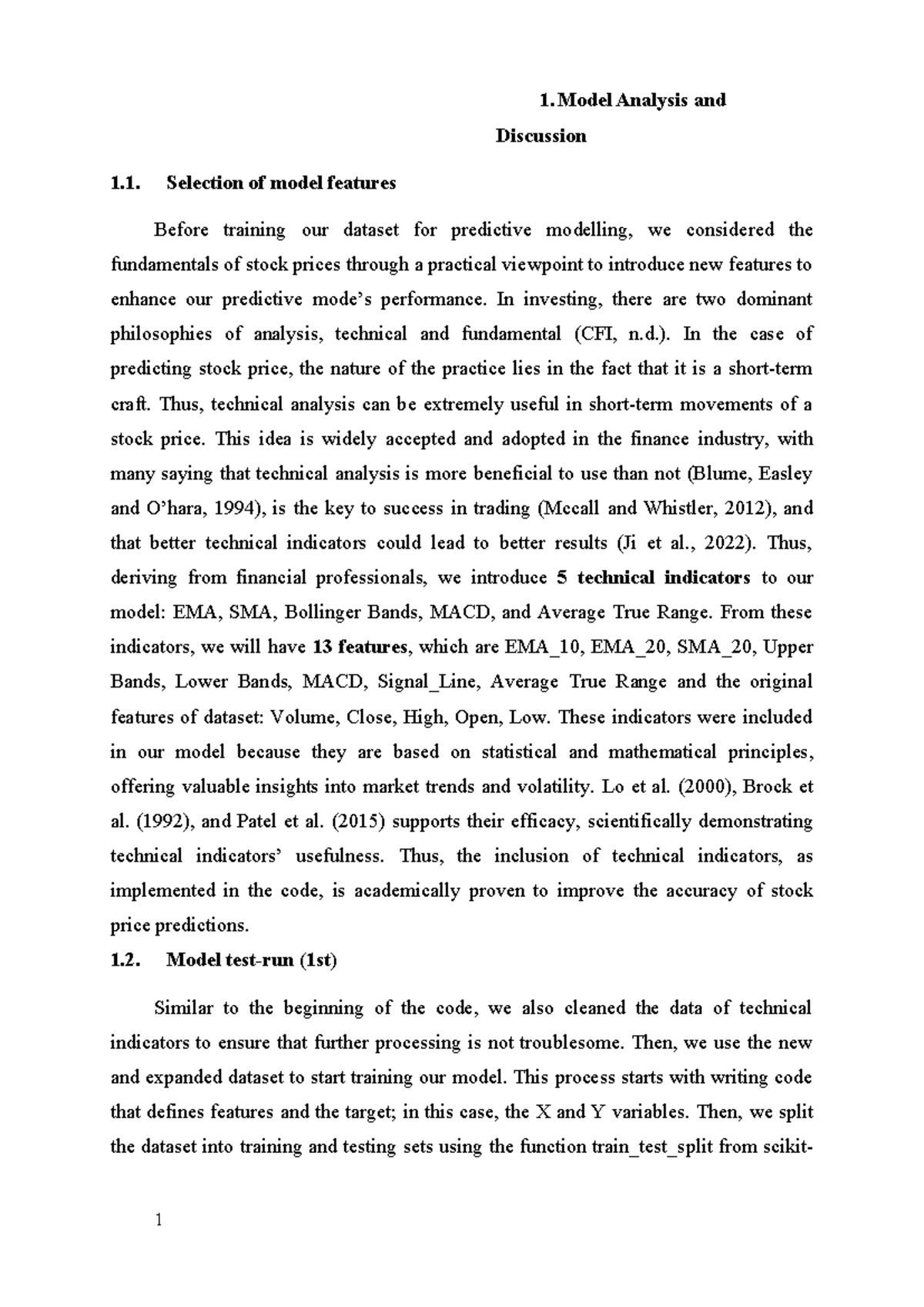 AI Final Report Bảo - Model Analysis and Discussion Selection of model ...