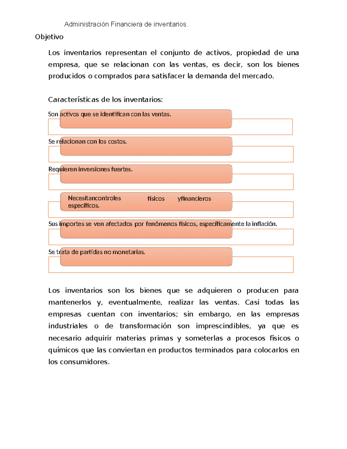 Administración Financiera de Inventarios: Conceptos y Métodos ...