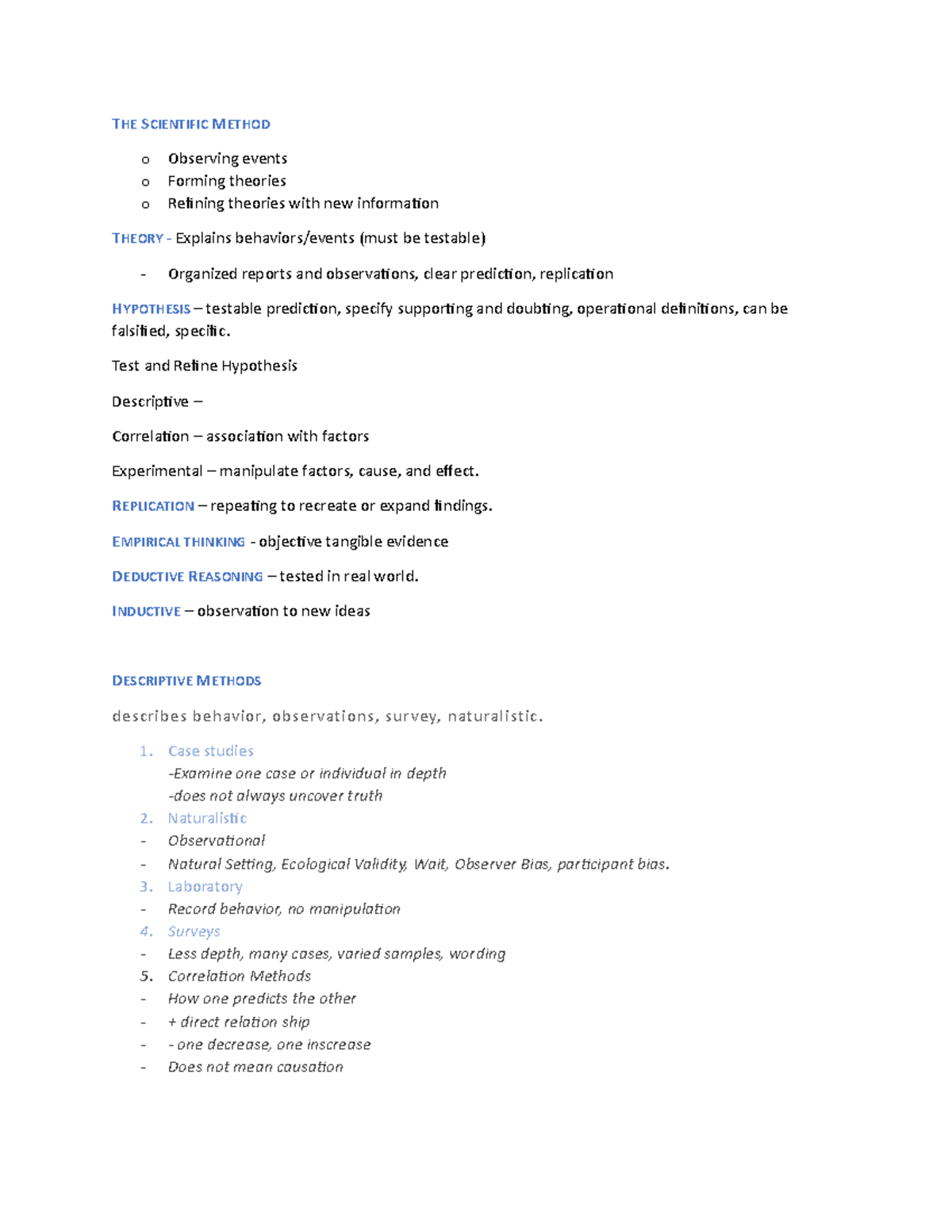 Research Methods: Understanding the Scientific Method and Its ...