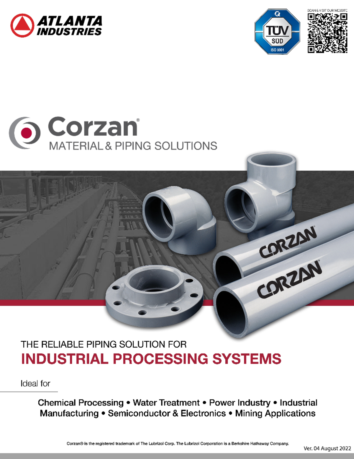 Corzan CPVC Piping Solutions: Industrial Applications & Benefits - Studocu