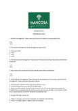 MANCOSA - Introduction To Business Management - Studocu