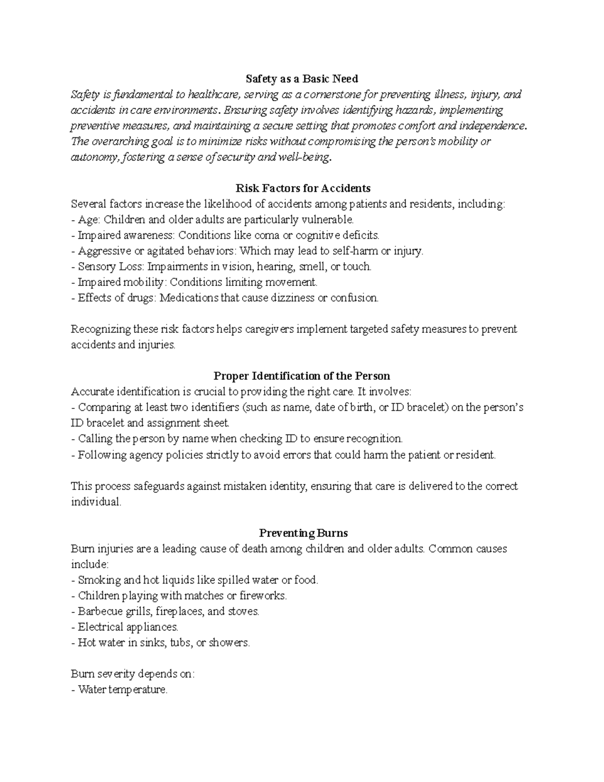 Comprehensive Guide to Nursing Communication & Fall Prevention ...