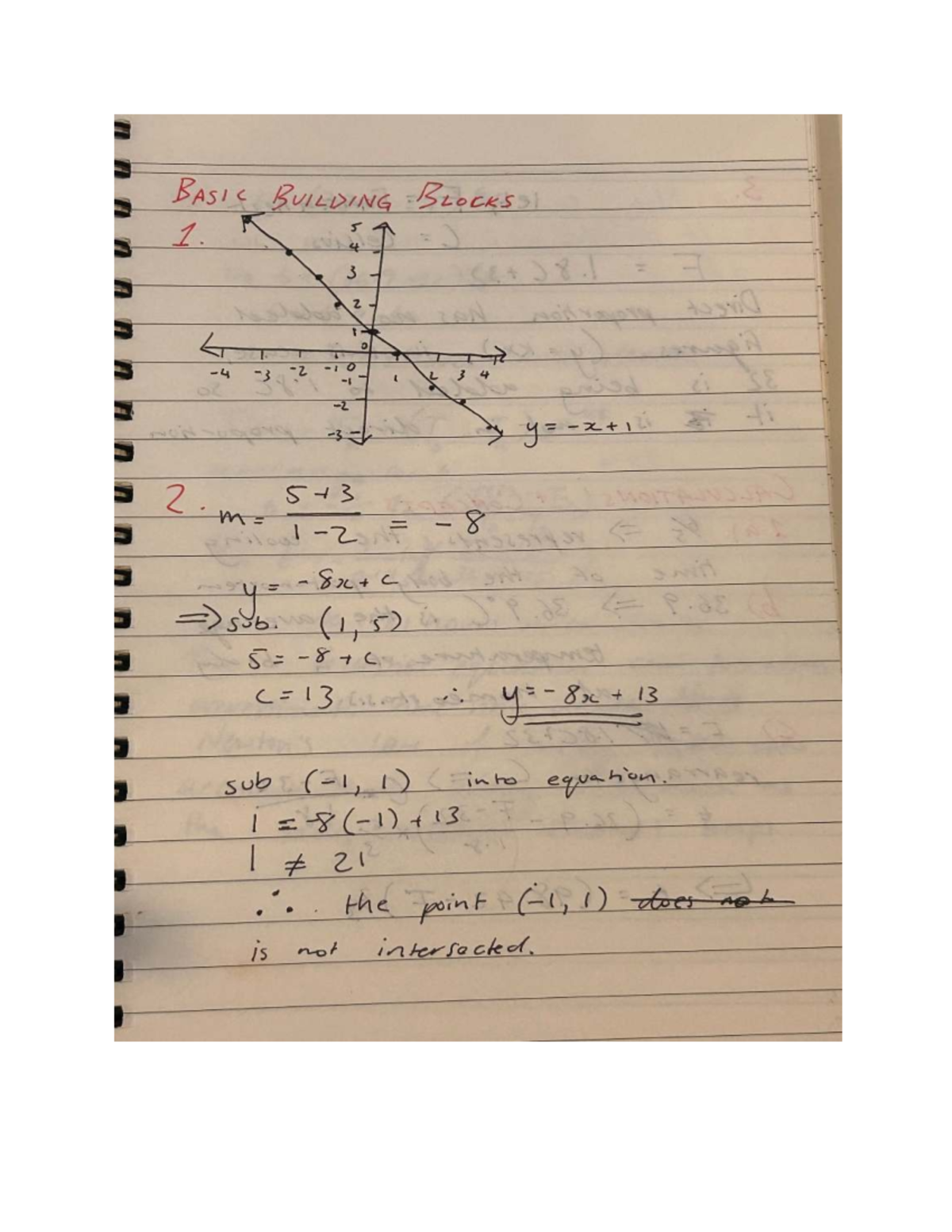 BASIC BUILDING BLOCKS: Worksheet 2 (24791876) - Studocu