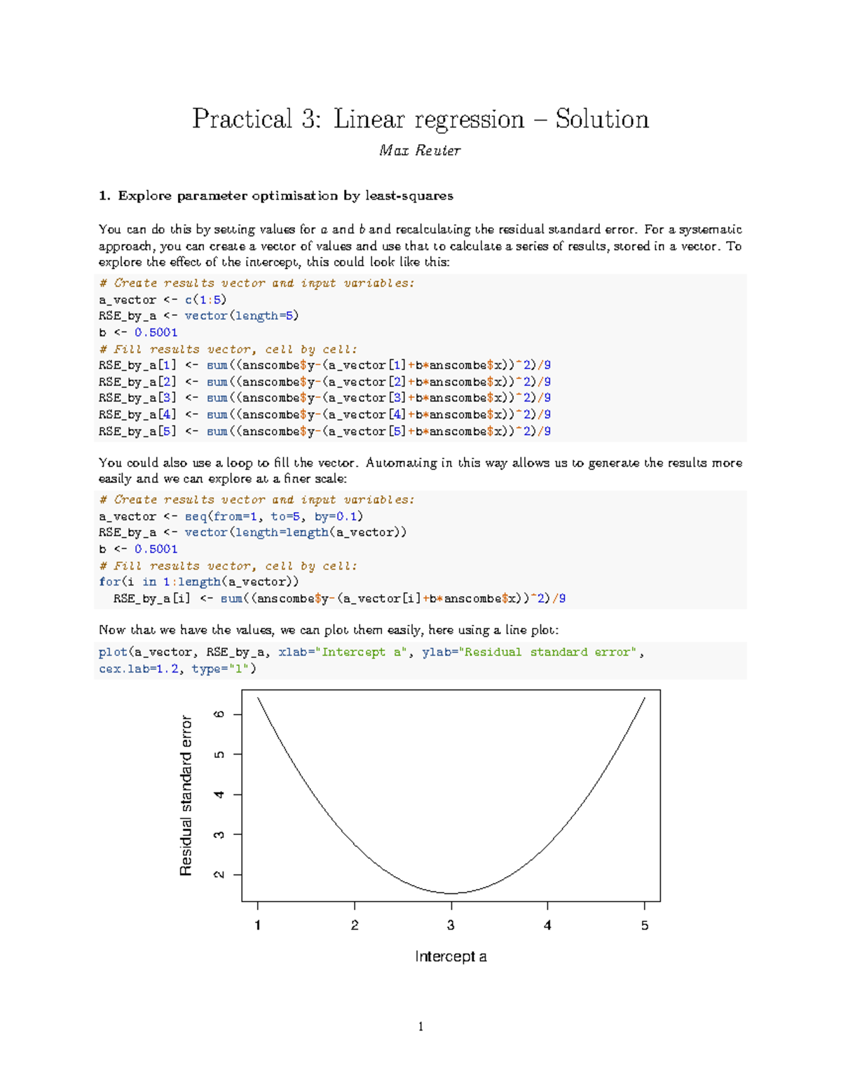 BIOL0029-2021-Practical-3 answers and solutions - Practical 3: Linear ...