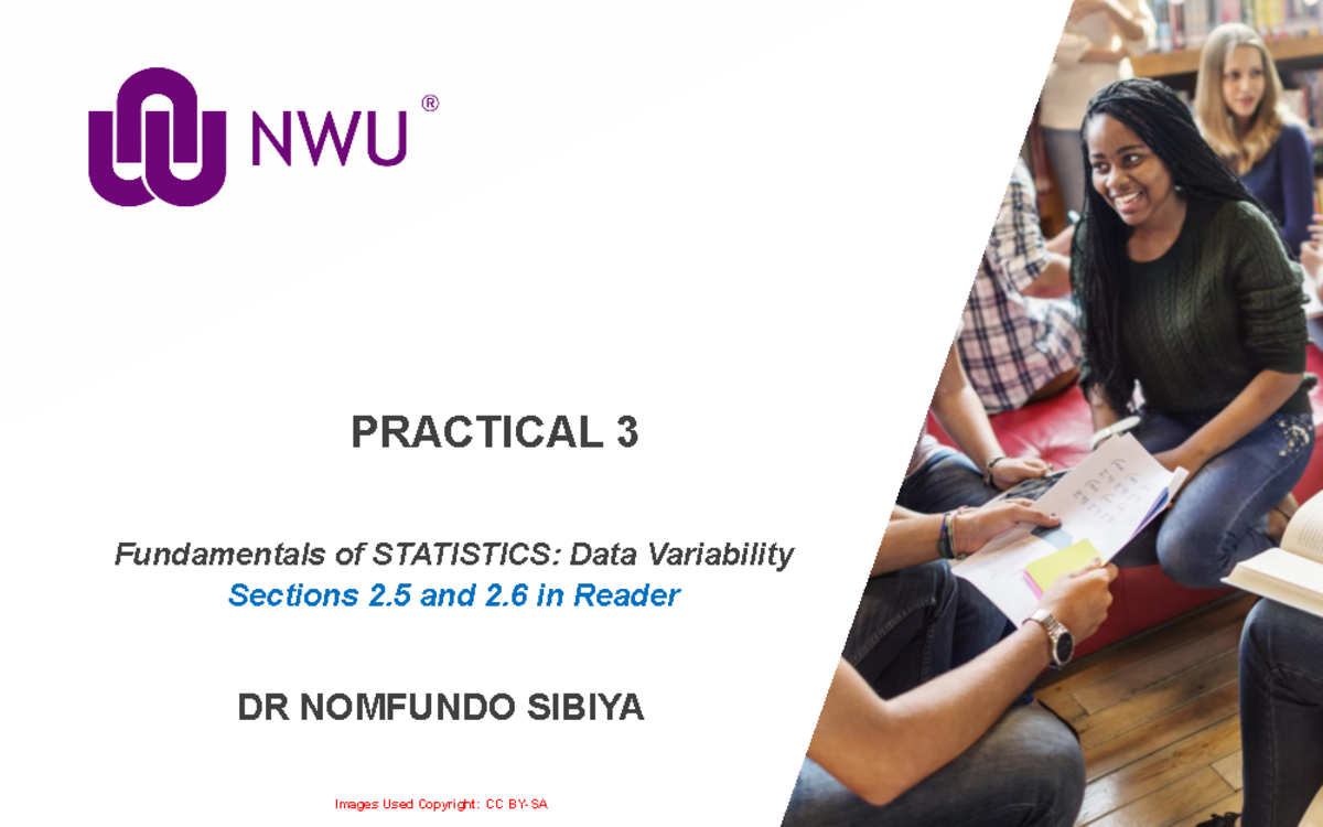 Practical 3: Fundamentals of Statistics - Data Variability & Central ...