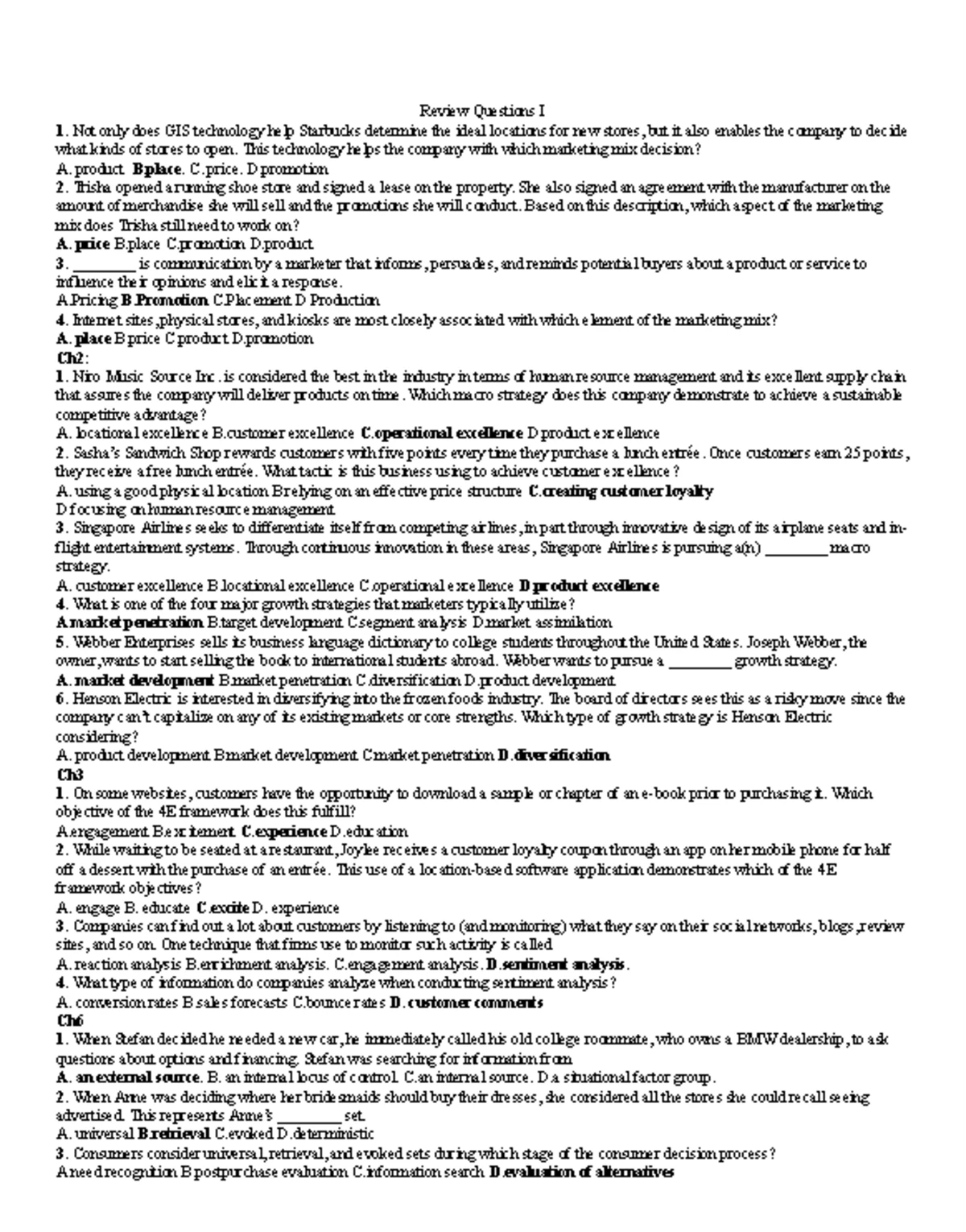 Issue Spotters - practice materials, case study - Issue Spotters Roslyn ...