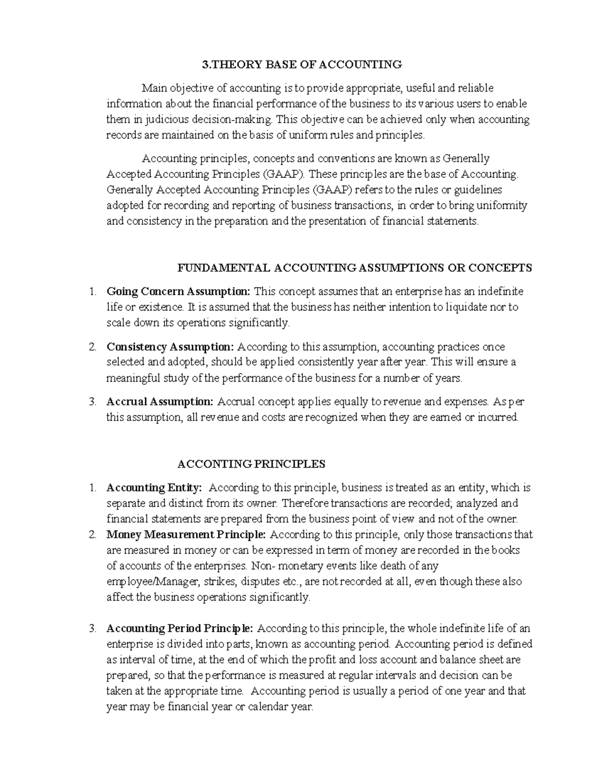 4 - Basic Accounting Notes: Cash vs Accrual Basis Explained - Studocu