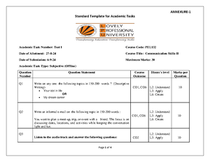 CA1 Student test Instructions - CA – 1 Test taking Instructions Login ...