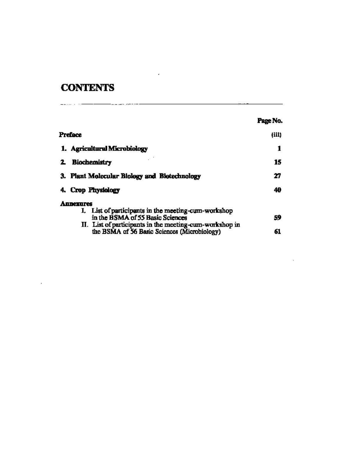 Agricultural Microbiology (BSMA 1): Course Overview and Content - Studocu